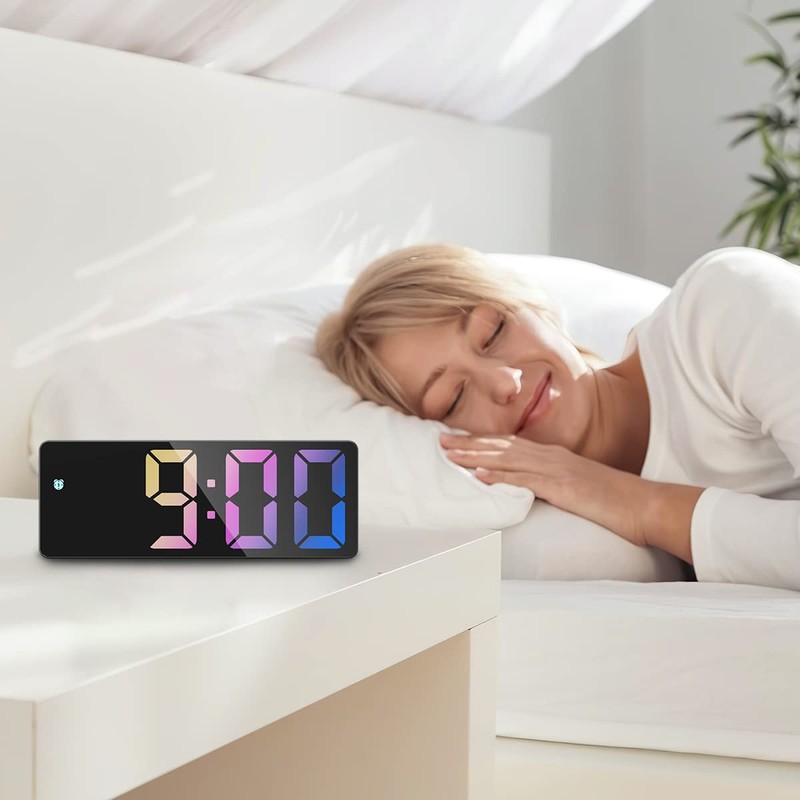 Digital LED Clock, Alarm Clock, Table Clock, Temperature Display, Calendar