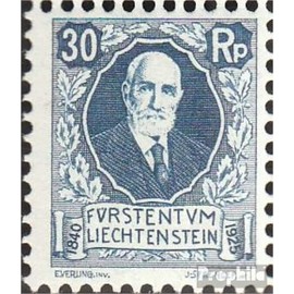 Liechtenstein 74 unmounted mint/never hinged ** MNH 1925 Prince Johann II. (Stamps for collectors)