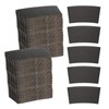 sourcing map 100pcs Disposable Coffee Cup Sleeves, Cardboard Cup Sleeves