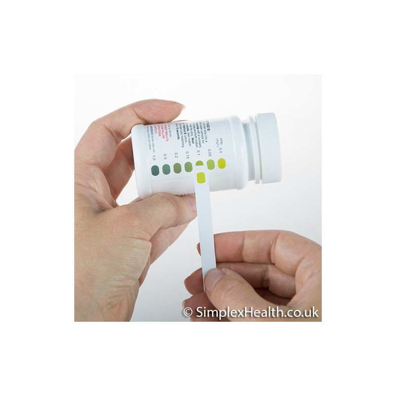 SimplexHealth Total Chlorine Check - Water Testing Strips (50 Strips)