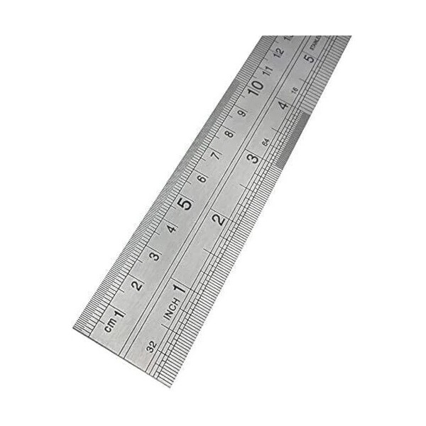 Branded Azbvek ONE METRE Ruler Stainless Steel 1M Long Metal