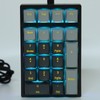 Mechanical Numpad 21 Keys USB Wired Adjustable RGB Backlit Portable