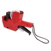 Price Label Gun Small Tag Sticker Maker Machine Red with