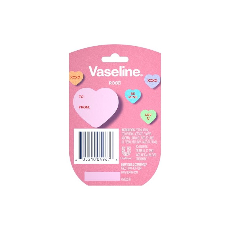 Vaseline Lip Therapy, Limited Edition Tinted Lip Balm Variety 6-Pack,