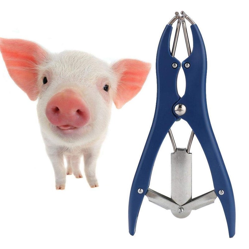 KSTE Metal Sheep Pliers, High Safety Livestock Tail Docking &