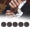5pcs Steel Watch Crown Watch Head Watchmaker Repairing Parts Replacement