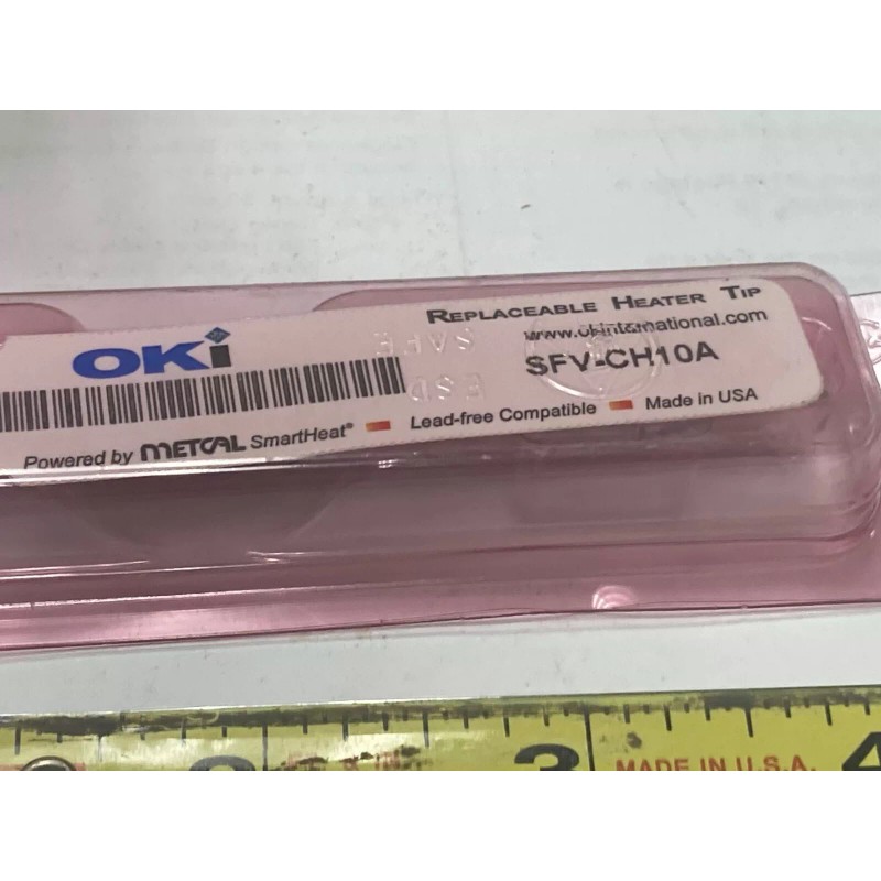 OKI SFV-CH10A, Replaceable Heater Tip (Chisel Solder Tip), by Metcal,