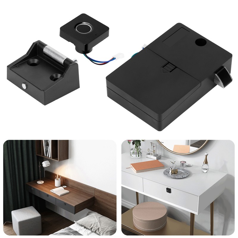 Fingerprint Lock Smart Electronic Cabinet Door Locks Furniture Drawer Lock