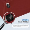 HomeHacks 75L Rolling Laundry Basket with Wheels, Collapsible & Waterproof