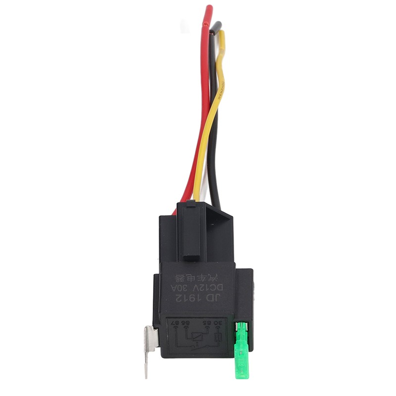 5Pcs Automotive Relay 12V DC 30A 4 Pin 4 Wire