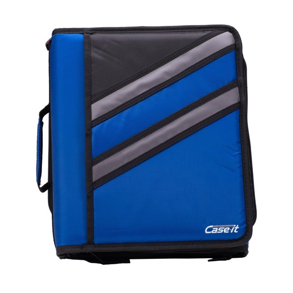Case-it The Z Shape Zipper Binder - Two Binders in