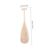 Operitacx Comfort Canoes Paddle Unisex Wood Oar for Lightweight Design