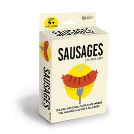 Sausages The Card Game - Hilarious Party Game for Family Game Night! Fast to Learn, Fun for Kids & Adults, Ages 5+, 2 Players, 15 Minute Playtime, Made by Moon Sprocket Games