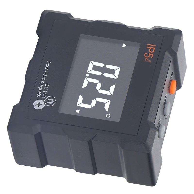 IP54 Angle Finder 4x90° LCD Digital Display 4 Side Strong