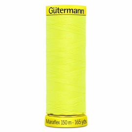 Guetermann Maraflex Thread 150 m, Neon Yelloe, One Size