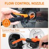 Portable Fuel Transfer Pump, 2.8 GPM Portable Battery Powered Gas