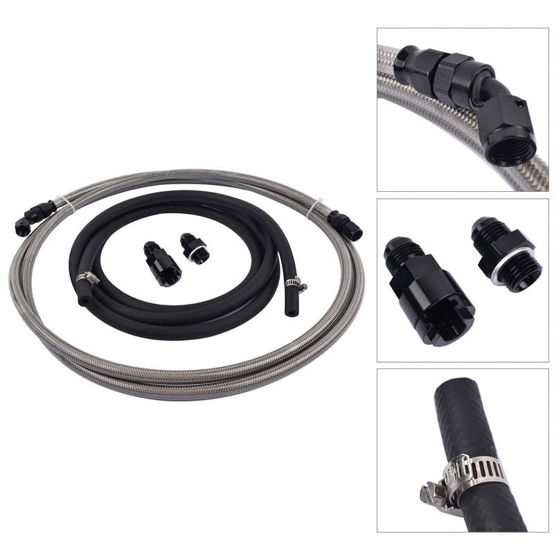 Tiny Force Fuel Feed Line & Rubber Return Replacement Compatible