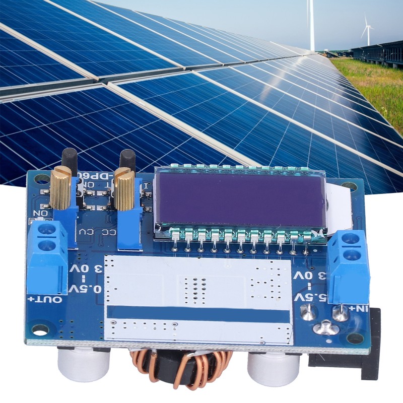 Power Supply Module Adjustable Circuit Board Module with Acrylic Shells