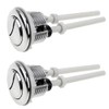 UBERMing Dual Flush Toilet Water Tank Push Buttons 38 mm