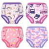 MooMoo Baby Cotton Potty Training Underwear 4 Packs Absorbent Training