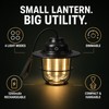 Rechargeable Retro Camping Lantern, 1200mAh Dimmable LED Hanging Tent Light