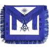 Handcrafted 100% Lambskin Masonic Master Mason Blue Lodge Apron with