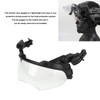 Helmet Goggles for MICH PC Adjustable Visor Goggle with Transparent