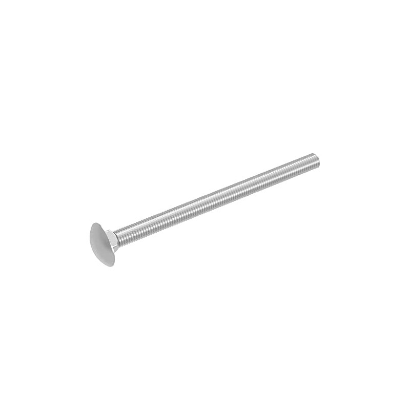 SECCARO M6 x 90mm Carriage Bolts Stainless Steel V2A VA