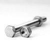 M5 x 60 mm, 25 pieces, 304 stainless steel hex