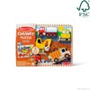 Melissa & Doug Construction Vehicles Wooden Chunky Puzzle (6 pcs)