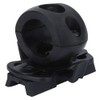 Helmet Flash Holder, Helmet Flashlight Mount Holder Portable Plastic 21mm