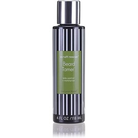 MGA Vegan Beard Tamer - Scruff Rescue Beard Conditioning Balm for Men | Beard Balm Nourishes Underlying Skin & Controls Coarse, Unruly or Prickly Whiskers | Non Greasy | Masculine Wood & Citrus 4OZ