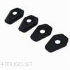 Pack of 4 Indicator Brackets for Motorcycle, Motorcycle LED Indicator