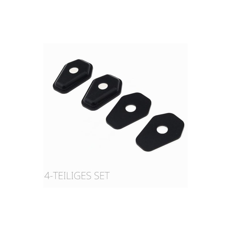 Pack of 4 Indicator Brackets for Motorcycle, Motorcycle LED Indicator