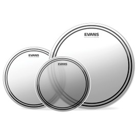 Evans Drum Heads - EC2S Tompack, Coated, Fusion (10 inch, 12 inch, 14 inch)