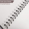 Sketch Book 8.5×11 inch, Spiral Bound Sketch Pad 50 Sheets