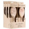Lombard Cutlery Wooden Hair Paddle Brush with Anti Static Effect