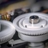 sourcing map 15Pcs Plastic Gears 40 Teeth Plastic Double Gears
