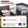 Trading Card Display Case Stand, 5-Tier Card Stands for Sports