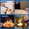 TOPKAY Electric Candle Lighter, Windproof Flameless USB Rechargeable Plasma Arc