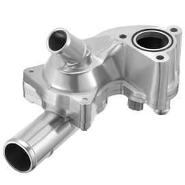 BDFHYK 902-210 Upgrade Aluminium Coolant Thermostat Housing Assembly Compatible with Ford 2005-2010 Mustang 4.0L V6 Replace 5R3Z-8592-BA 5R3Z8592BA 2L2Z8592BA
