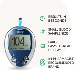 ONE Touch Ultra 2 Blood Monitoring System - Complete Kit (Strips and Supplies Are Not Included)
