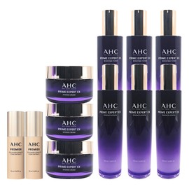 AHC Prime Expert NEW EX Toner+Lotion+Cream 3 sets+Density Serum 2pcs / AHC 프라임 엑스퍼트 NEW EX 토너+로션+크림 3세트+밀도세럼 2개