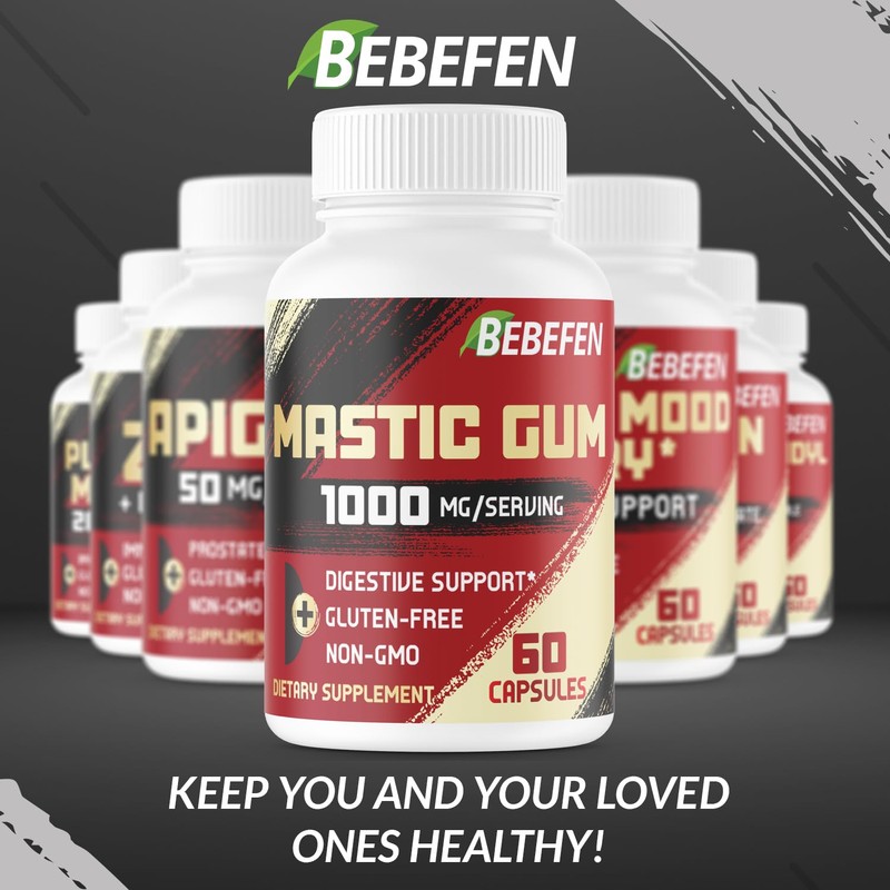 Mastic Gum 1000 mg Supplement - Dietary Supplement for Supports