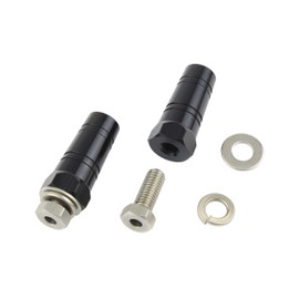 POSH FAITH (ポッシュフェイス) Motorcycle Accessories Sequential Extension Extension Stay 40mm Black M8X20mm Stainless Steel Hex Bolt 098102-06