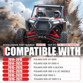 Kojem Hood Scoop Compatible With 2014-2018 Polaris RZR XP 1000; 2014-2018 RZR XP 4 1000/XP 1000; 2015-2020 900/S/XC; 2016-2020 1000 S Replacement for 2881467 NOT for RZR Turbo