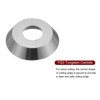 sourcing map 3pcs 12mm Round Carbide Replacement Insert Cutter 12x2.5mm-30°