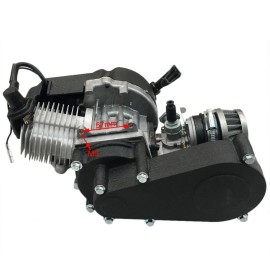 Unbranded 50cc 49cc 2 Stroke Engine Motor Pull Start for Mini Dirt Bike ATV Quad Go kart