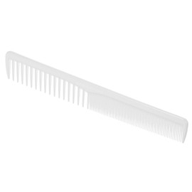Healeved Professional Anti-static Hair Comb for Haircut 1 Piece White Barber Styling Tool Lightweight and Sturdy for Home and Salon Use