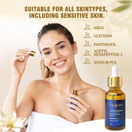 Facial Serum, Vitamin C & E Serum, Anti-Aging Firming Facial, Boosts Skin Collagen Production, Diminishes Fine Lines & Wrinkles for a Youthful Glow (2PCS)